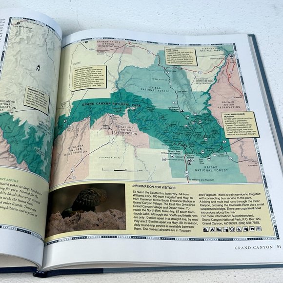 1995 Reader's Digest National Parks Explore America Beautifully Illustrated Book - Picture 8 of 8